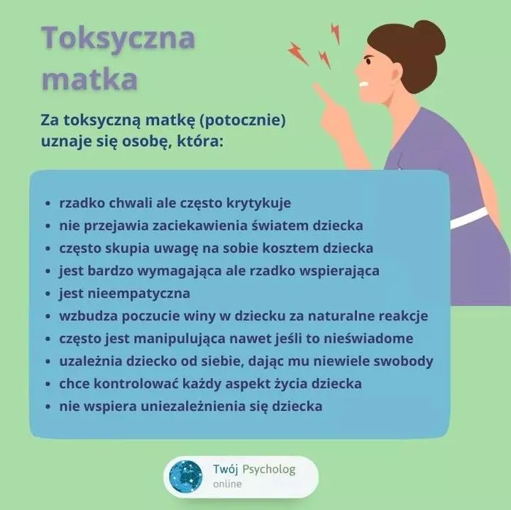 Jak odnaleźć siebie w cieniu toksycznej matki?