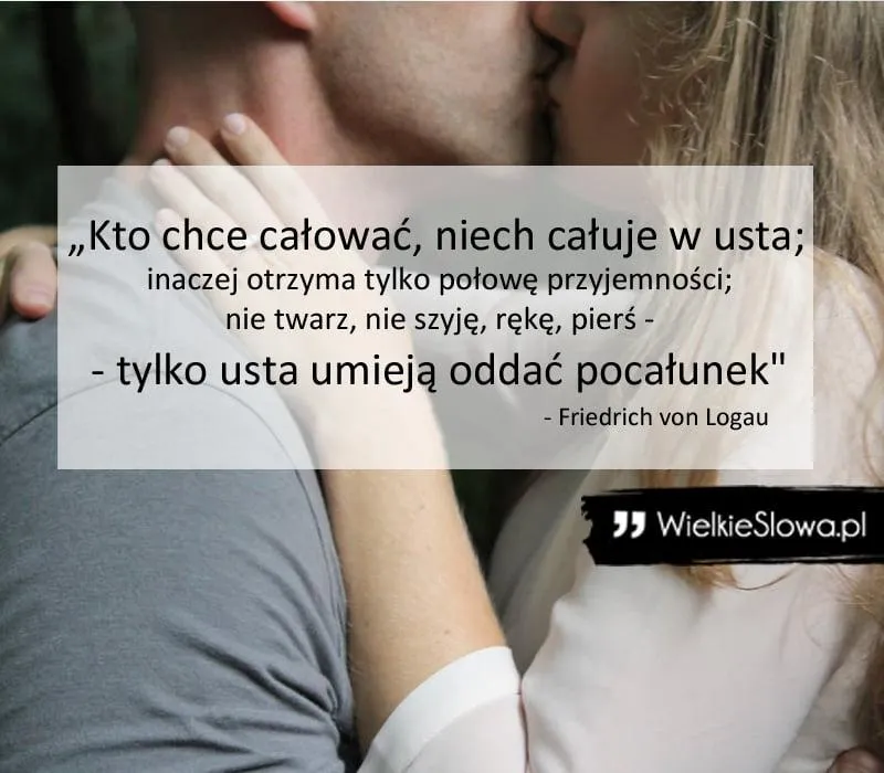 Magia chwil: najpiękniejsze cytaty o całowaniu