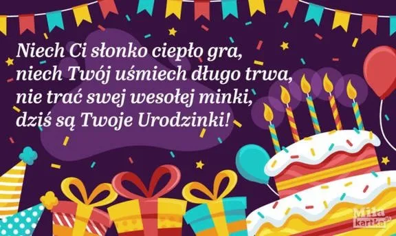 Magiczną radość można wyrazić w wierszu urodzinowym dla dziewczynki