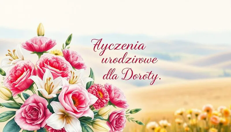 Życzenia na 18 urodziny
